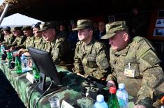 Гађање из борбених средстава „Панцир С1“ у оквиру вежбе „Словенски штит 2019“