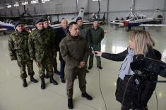 Министар Вулин: Бољи услови за обуку пилота