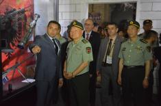 Потпредседник Централног војног комитета НР Кине обишао изложбу „Одбрана 78“