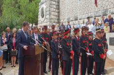 Министар Вулин на обележавању 102. годишњице од повлачења српске војске на острво Крф 