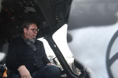 Председник Вучић: Нови хеликоптери су чувари наше земље и неба