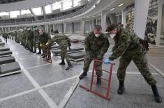 Министар Вулин на Београдском сајму: Војска спрема 3.000 постеља за лечење заражених корона вирусом