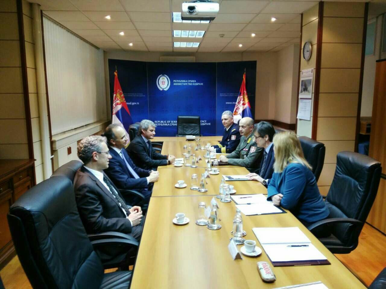 Kompanija Beretta u poseti Ministarstvu odbrane