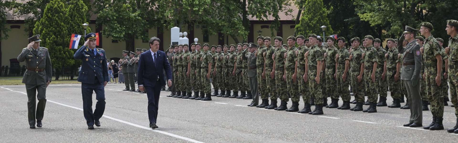 Ministar Gašić na polaganju zakletve vojnika generacije „jun 2025“ 