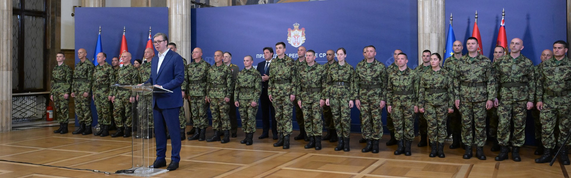 Пријем за припаднике Војске Србије који су учествовали у мировној мисији у Либану 