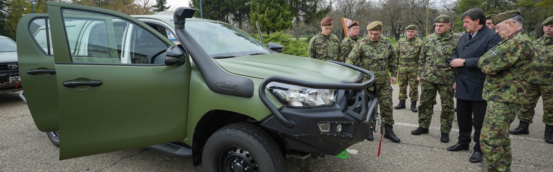  Нових 100 теренских возила за јединице Војске Србије