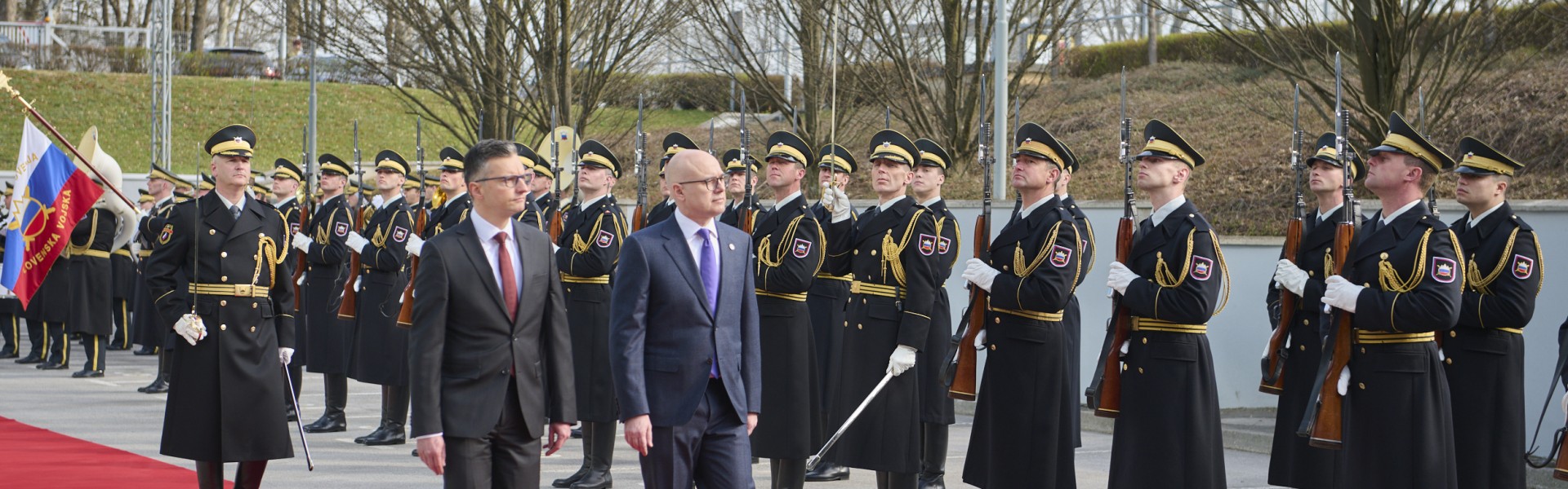 Састанак министра Вучевића са министром одбране Словеније Шарецом у Љубљани
