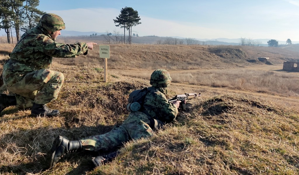 Practical training for prospective NCO candidates