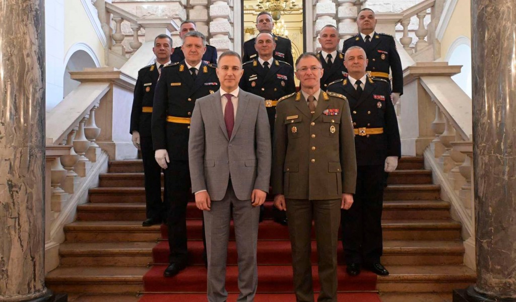 Minister Stefanović presents decrees on promotions and appointments