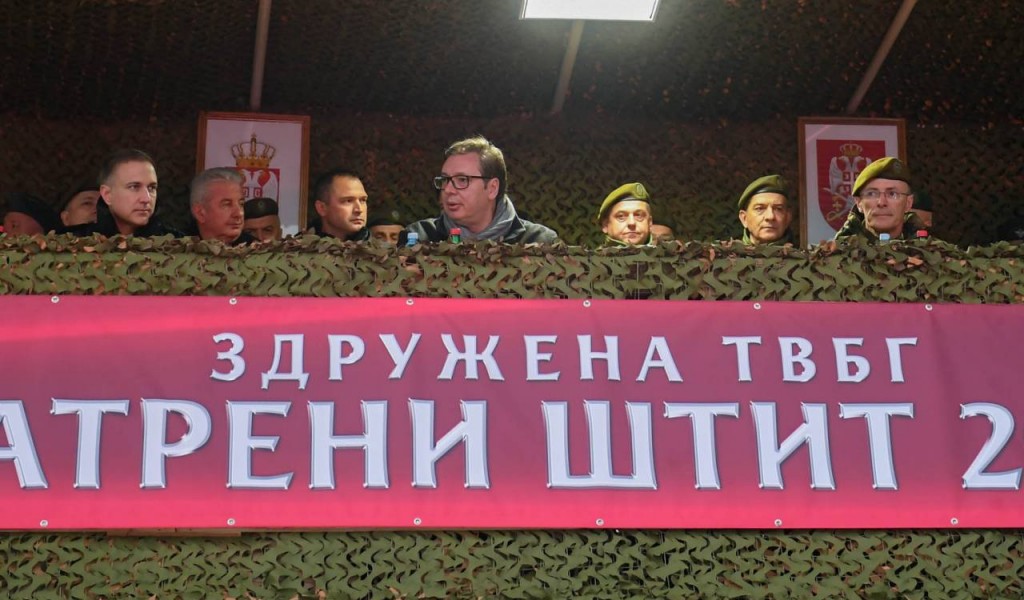 Počela Vežba Vatreni štit 2022