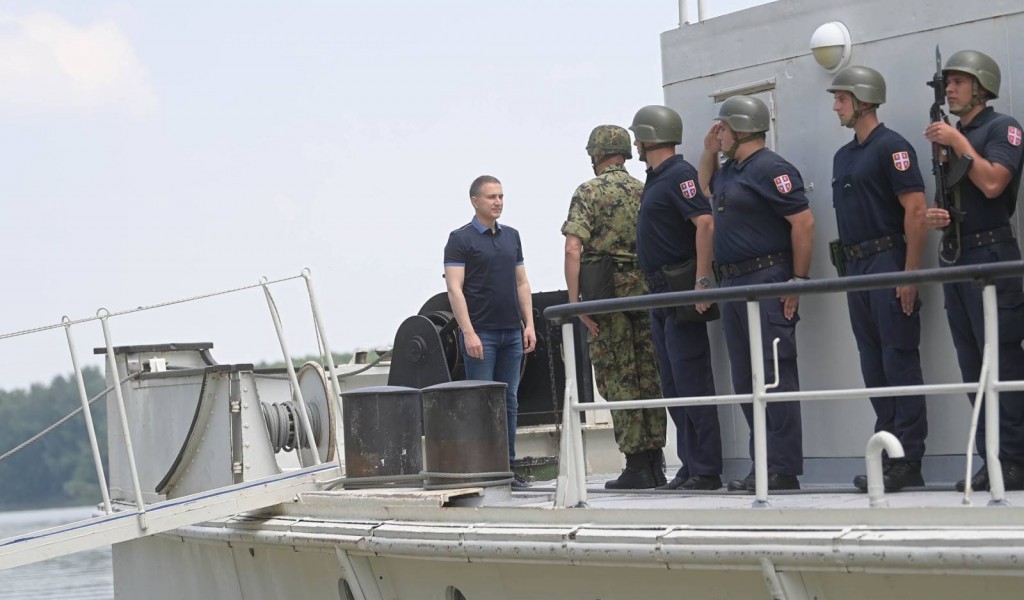 Minister Stefanović attends tactical live fire exercise Tisza 2022