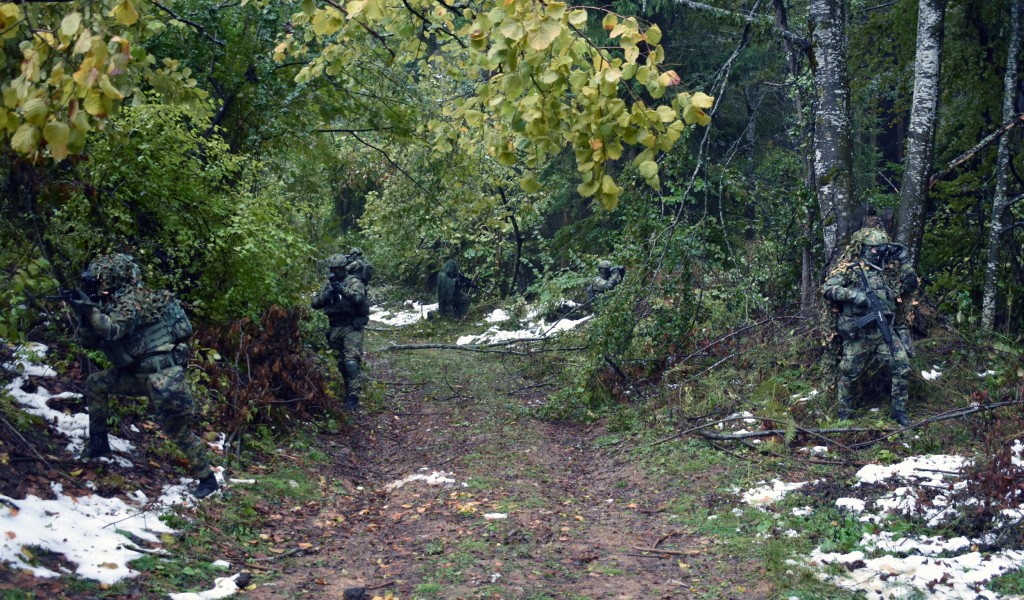 Reconnaissance Army units undergo tactical training