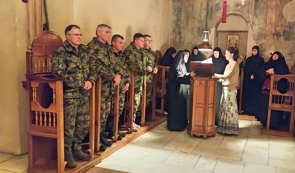 Chief of General Staff visits Žiča Monastery