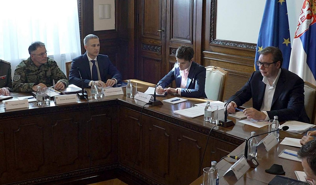 Održana sednica Saveta za nacionalnu bezbednost