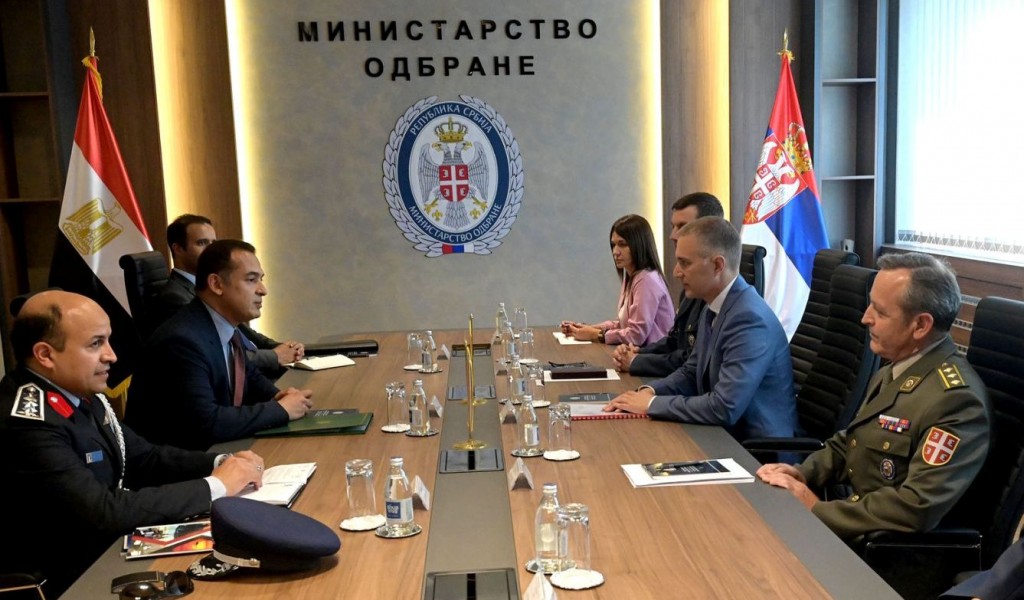 Састанак министра Стефановића са амбасадором Египта