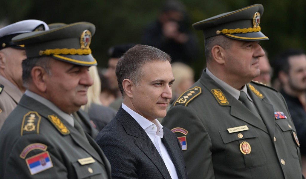 Minister Stefanović Attended Gun Salute to Mark Day of Serbian Armed Forces