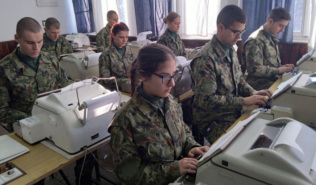 Obuka vojnika službe telekomunikacija