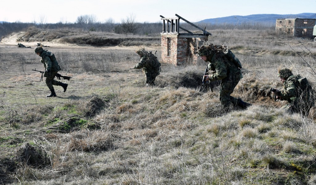 Specialist soldier training in Army Training Centre