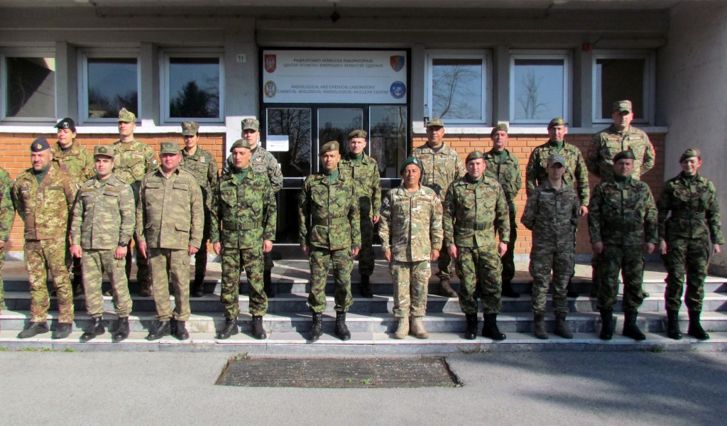 International course in CBRN protection