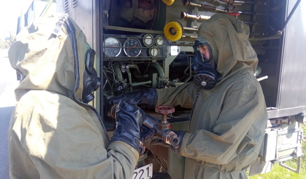 CBRN units undergo training for participation in multinational operations