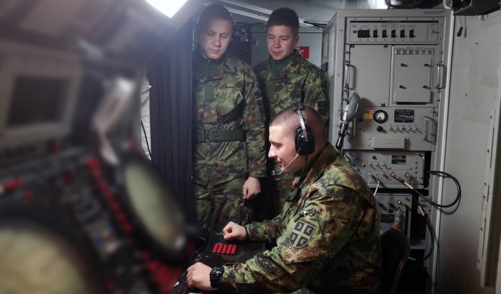 Obuka budućih podoficira RV i PVO u 126 brigadi VOJIN