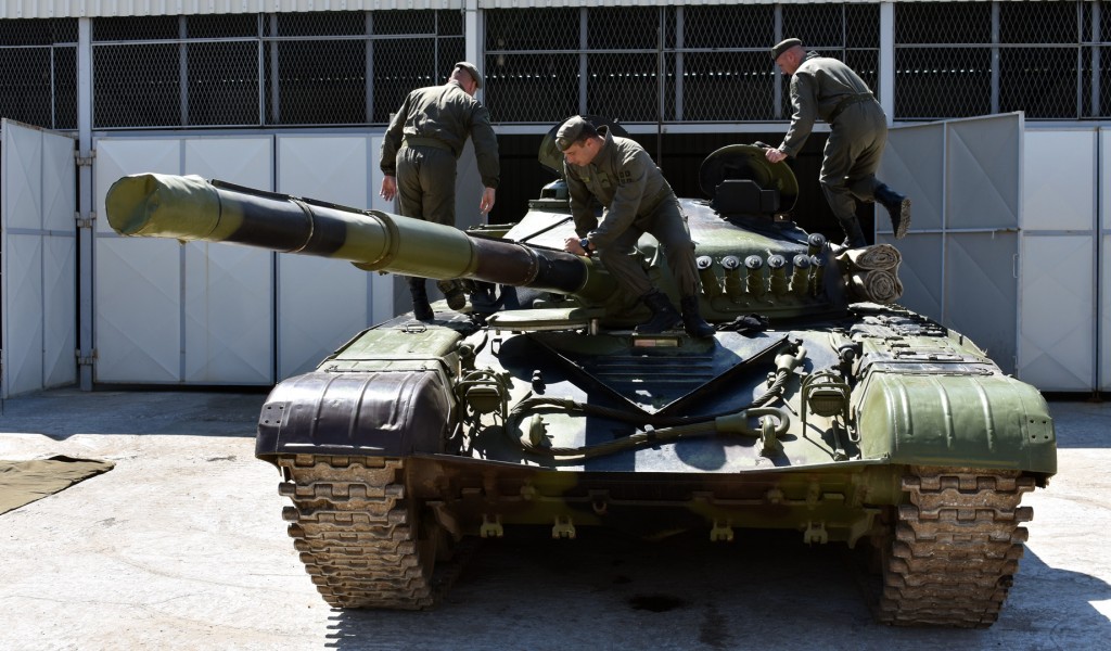Redovna obuka tenkovskih jedinica