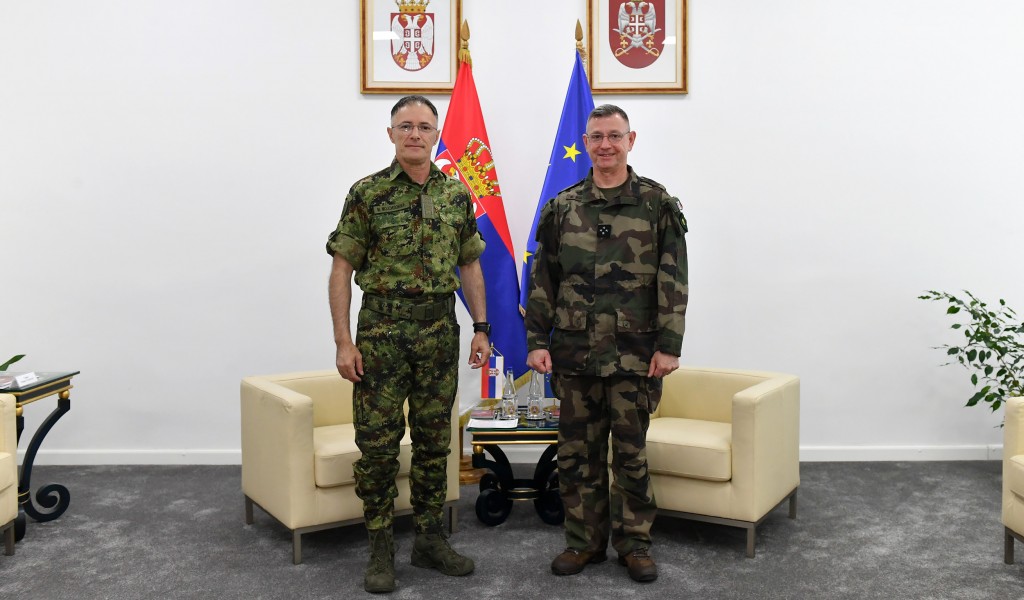 Visit from Commander of European Union Force in BiH