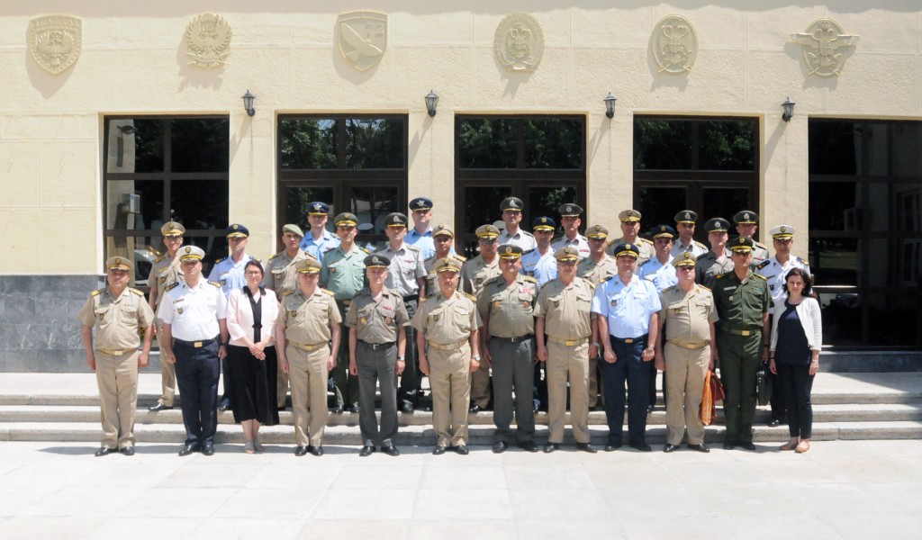 Algerian Advanced Warfighting School visits General Staff