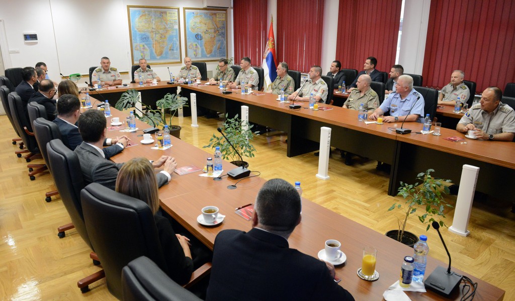 Visit by students of Advanced Security and Defence Studies