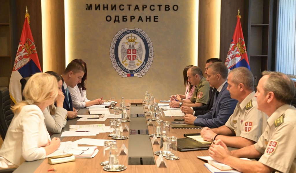 Састанак министра Стефановића на тему одбрамбене индустрије