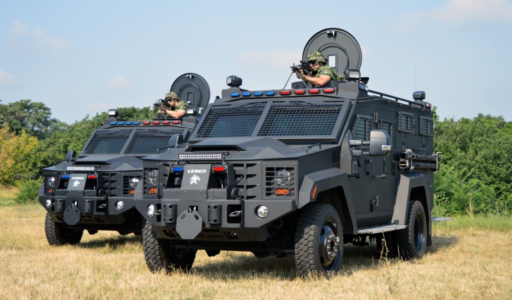 New armoured vehicles in MP units