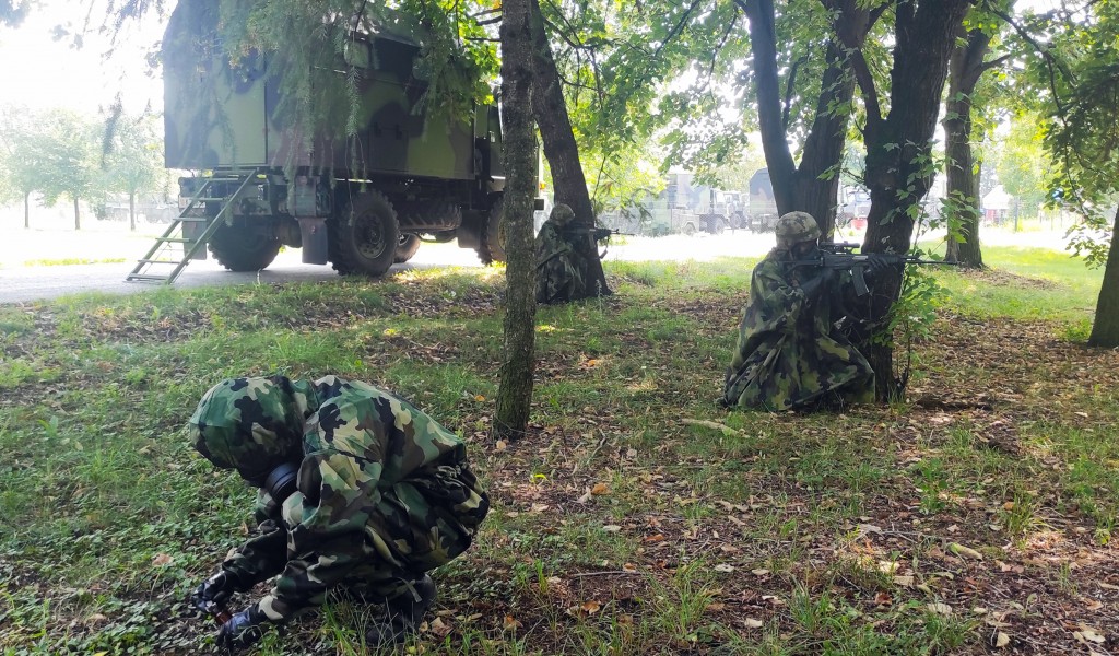 Обука у јединицама АБХО Војске Србије