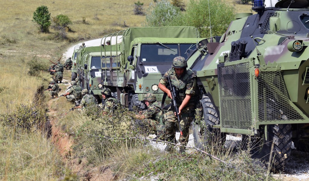 Infantry company s pre deployment training assessed