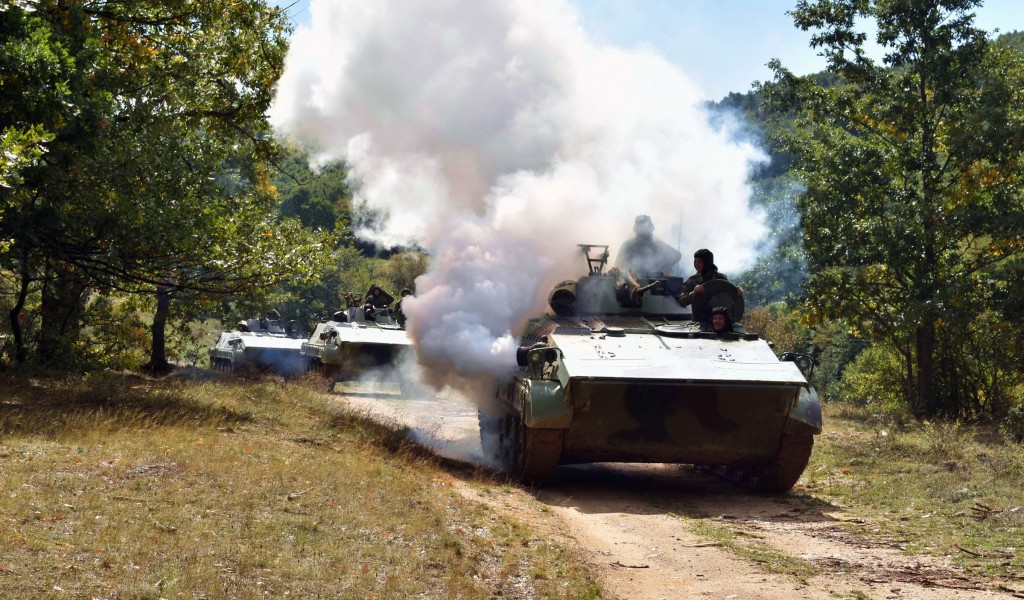 Training in Serbian Armed Forces in Mechanised Battalions
