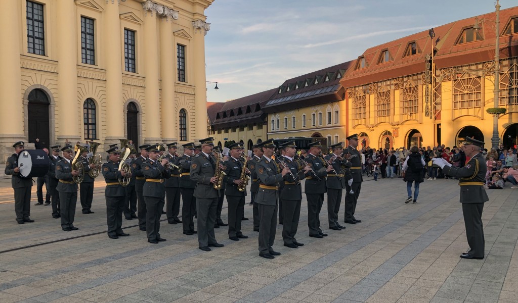 Participation in Military Band Festival in Hungary