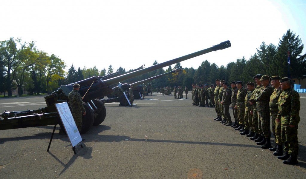 Study visit to Mixed Artillery Brigade