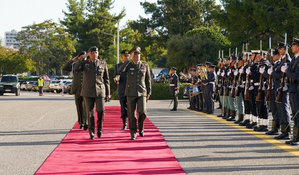 Chief of Serbian Armed Forces General Staff visiting Hellenic Republic