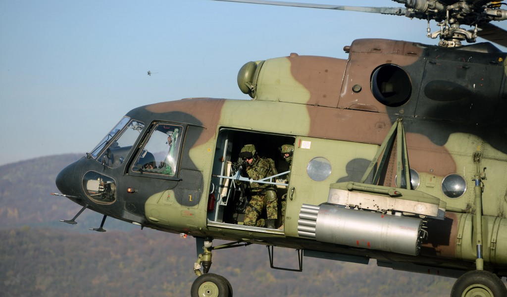 Drills in special air operations and anti tank combat