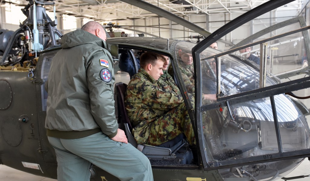 Obuka tehničkog sastava za održavanje helikoptera gazela
