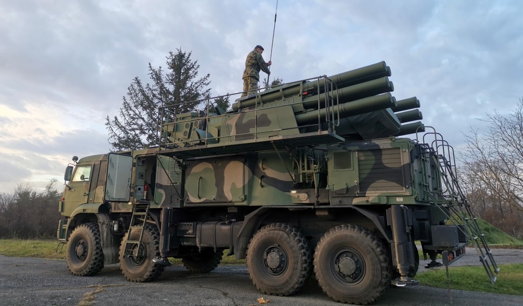 Training for Anti Aircraft Actions