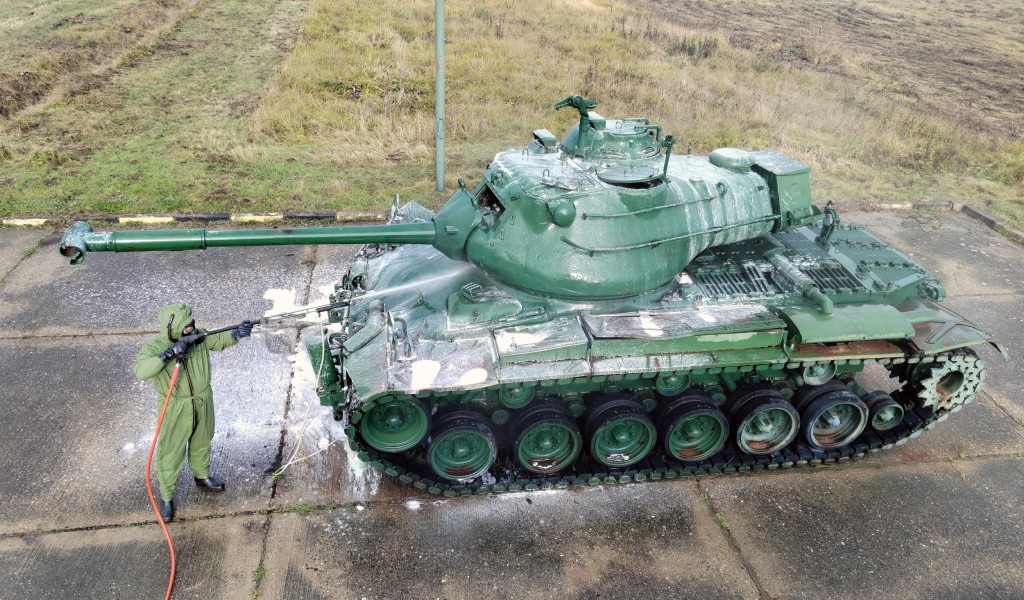 Training in Serbian Armed Forces CBRN Units