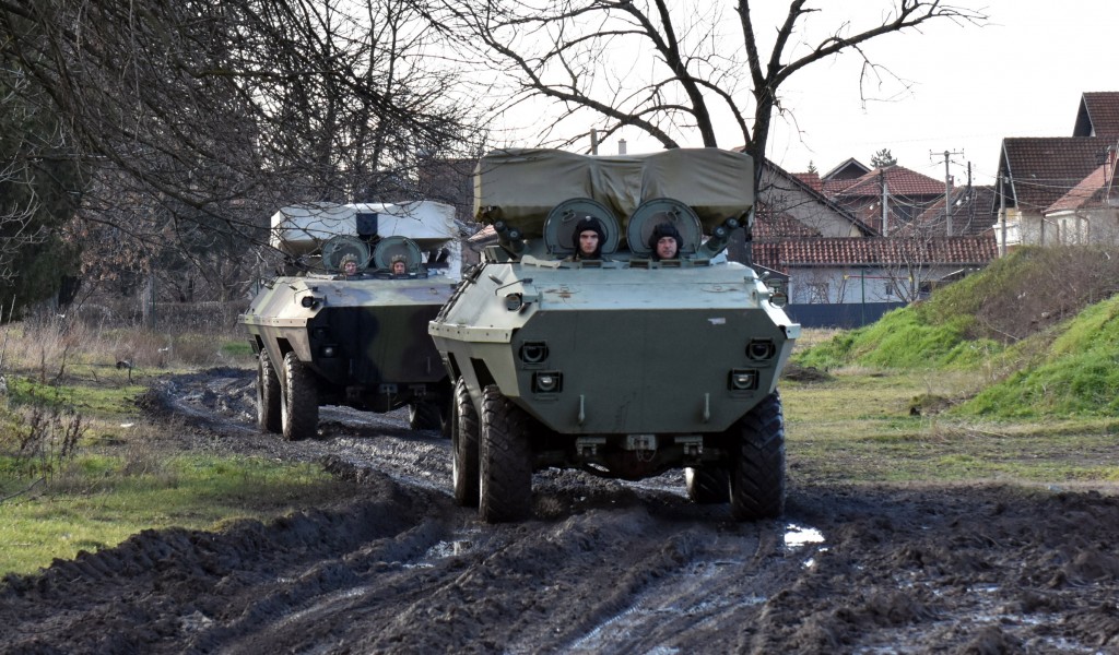 Peacekeeping operations pre deployment combat vehicle driver training