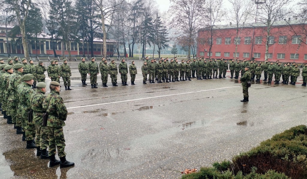 Prijem nove generacije vojnika na služenje vojnog roka