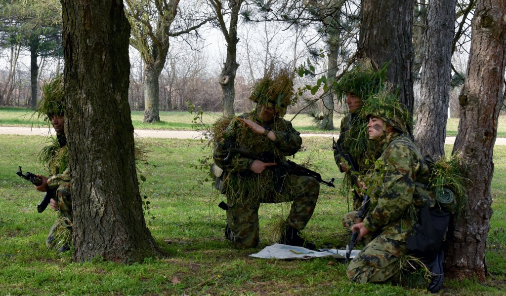 Basic NCO Course participants undergo training