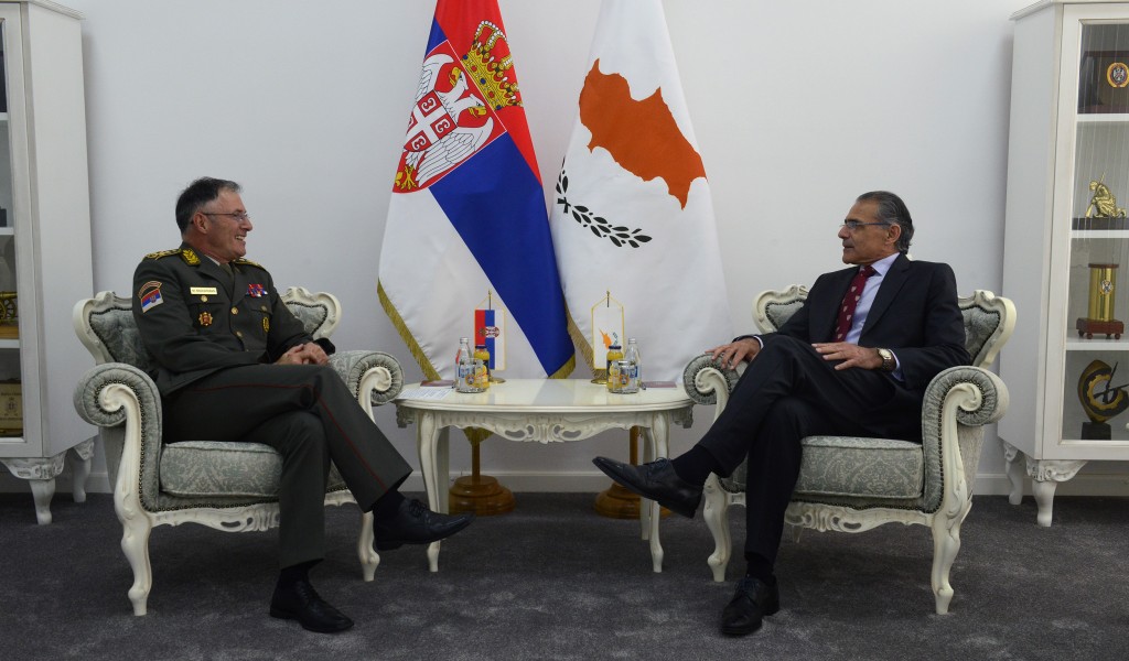 Meeting with Ambassador of Cyprus in Belgrade