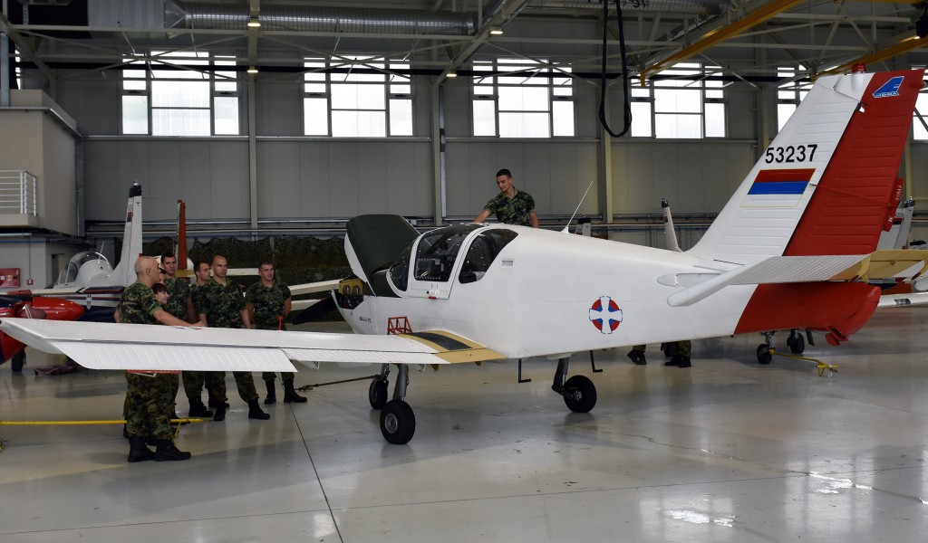 Obuka za tehničko održavanje vazduhoplova Vojske Srbije