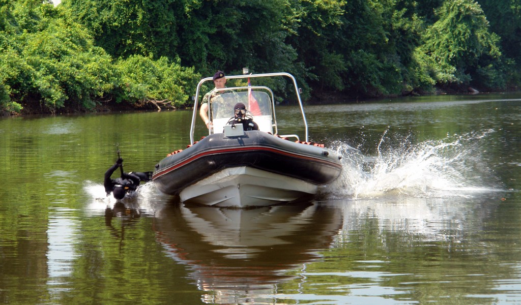 Training of River Flotilla Divers
