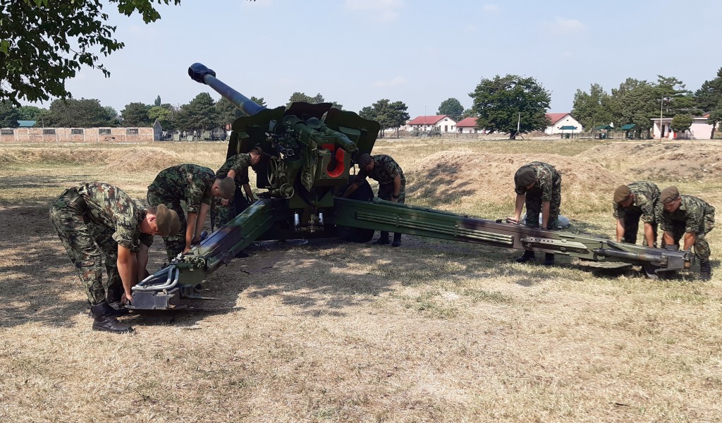 Soldiers undergo specialized training as part of military service