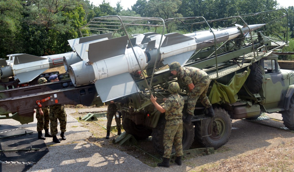Training with air defence missile systems