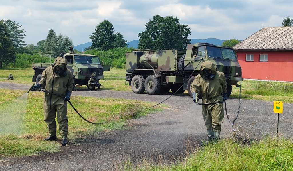 CBRN units pre deployment training